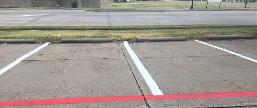 Pressure washing of your parking lot in Scott, Louisiana