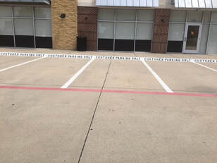 Line Striping, Curb Painting, and Stenciling